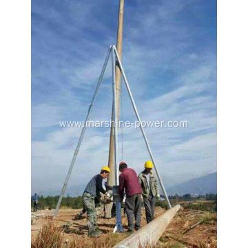 How to Erecting a Gin Pole